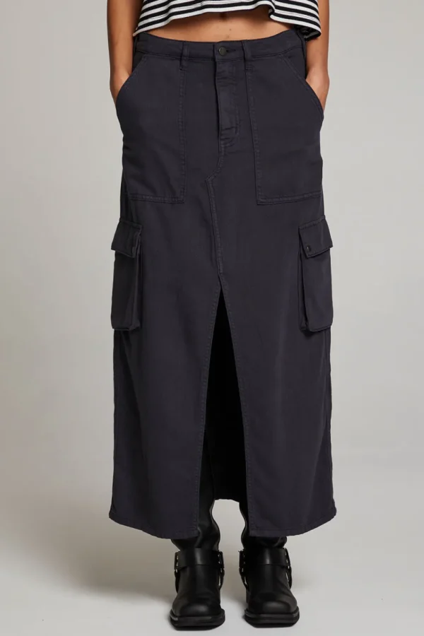 Best Tri Licorice Maxi Skirt Women Loungewear