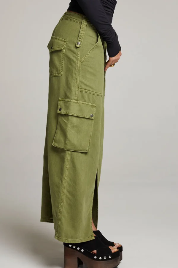Best Tri Sphagnum Maxi Skirt Women Loungewear