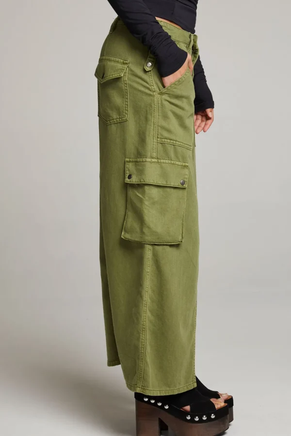 Best Tri Sphagnum Maxi Skirt Women Loungewear
