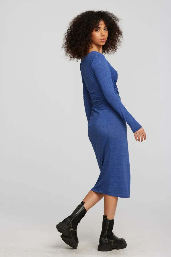 Sale Triblend Corset Wrap Midi Dress Women Dresses