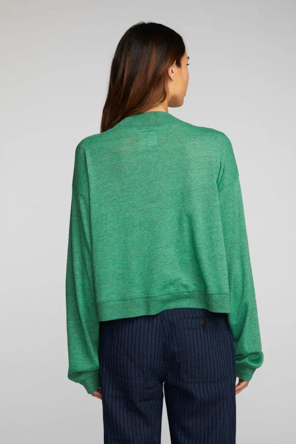 New Triblend Half Zip Pullover With Rib Women Loungewear | Tops