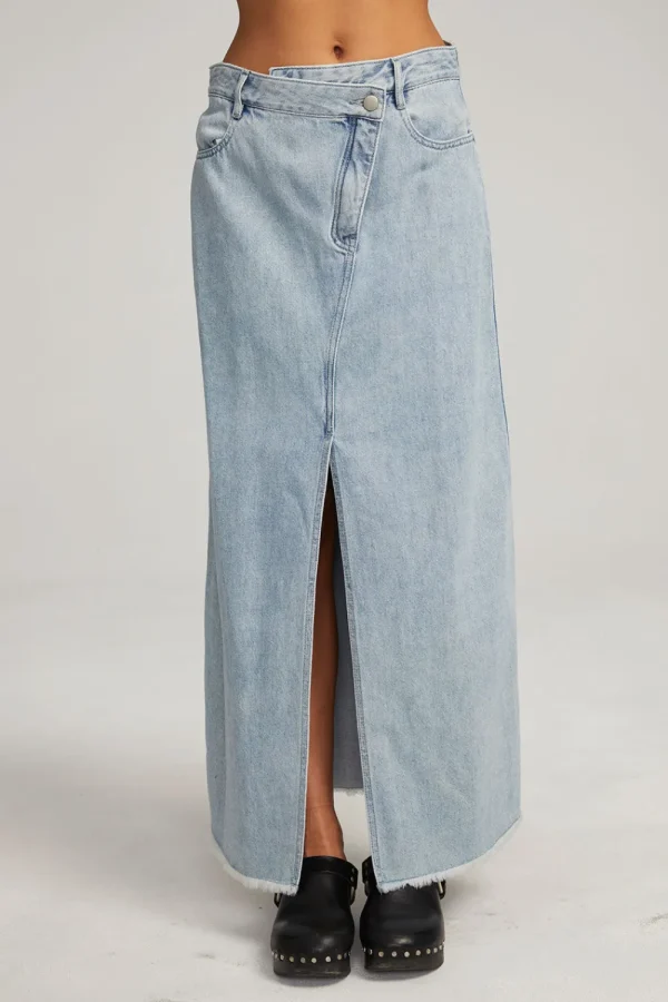 Cheap Trinidad Classic Blue Maxi Skirt Women Loungewear | Bottoms