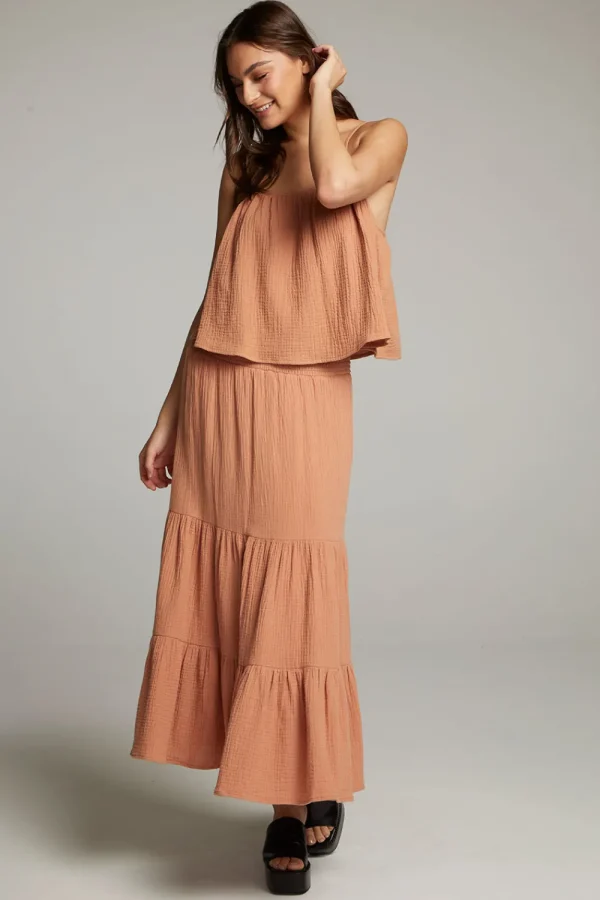 Fashion Tropical Bronze Top Women Loungewear | Tops