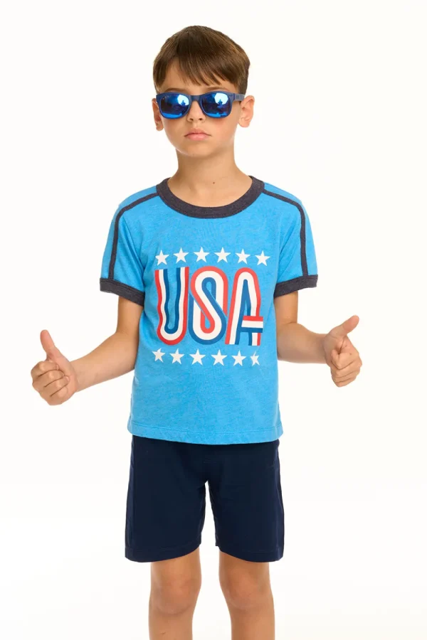 Online USA Recycled Vintage Jersey Tee Kids/BOY Boys
