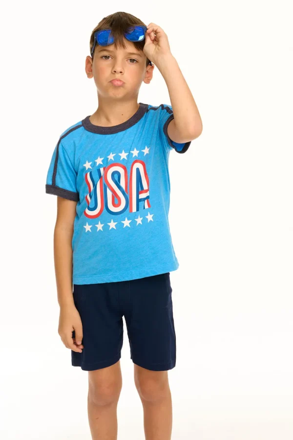 Online USA Recycled Vintage Jersey Tee Kids/BOY Boys