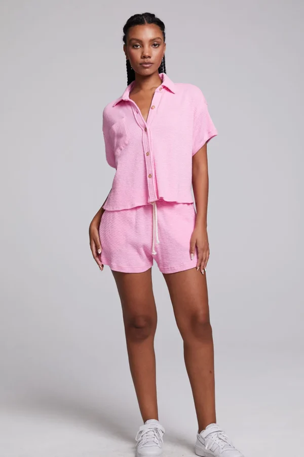 Hot Valentina Rosewater Button Down Women Loungewear | Tops