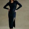 Outlet Vedaa Licorice Midi Dress Women Loungewear | Dresses