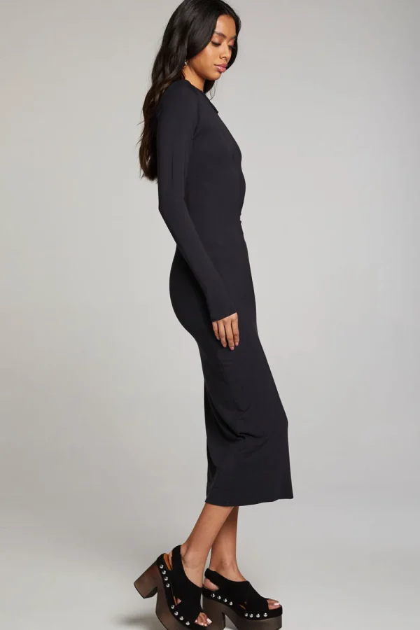 Outlet Vedaa Licorice Midi Dress Women Loungewear | Dresses