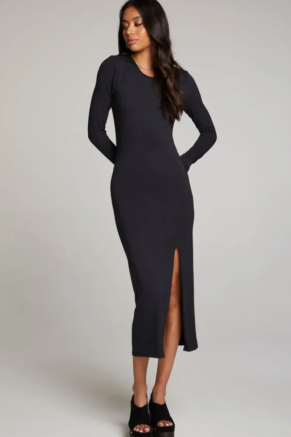 Outlet Vedaa Licorice Midi Dress Women Loungewear | Dresses