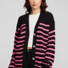 Store Vibe Melrose Stripe Cardigan Women Outerwear | Loungewear
