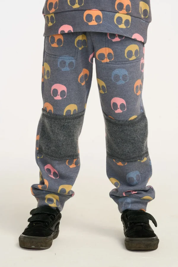 New Vintage Fleece Skull Candy Pant Kids/BOY Boys