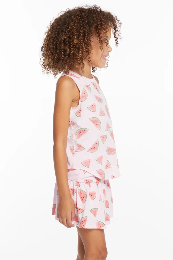 Store Watermelon Heaven Girls Vintage Jersey Shirttail Muscle Kids Girls