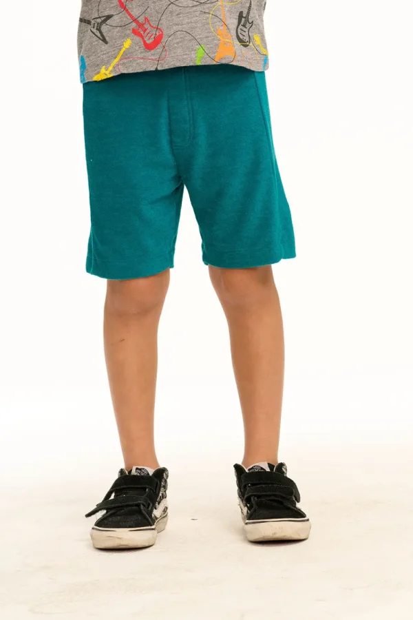 Best Sale Welt Lake Green Pocket Short Kids/BOY Boys