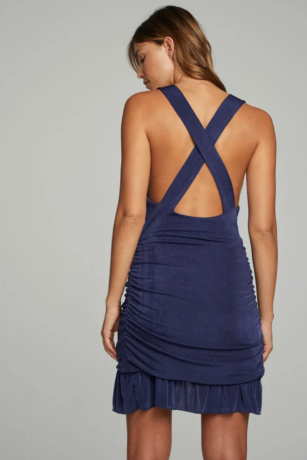 Online Westside Mini Dress - Dark Denim Women Loungewear | Dresses