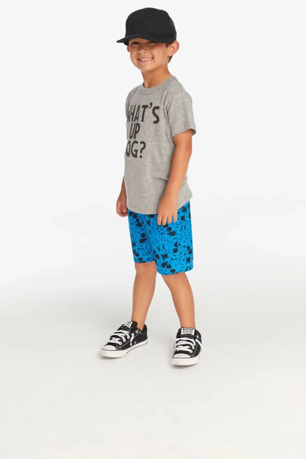 New What's Up Dog Boys Crew Neck Tee Kids/BOY Boys