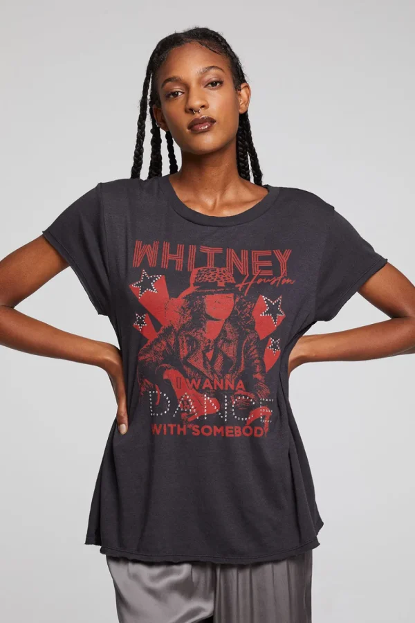 Shop Whitney Houston I Wanna Dance With Somebody Tee Women Loungewear | Music