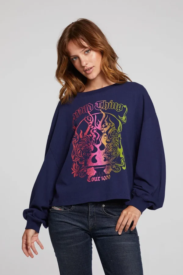 Flash Sale Wild Thing Long Sleeve Tee Women Loungewear | Graphics