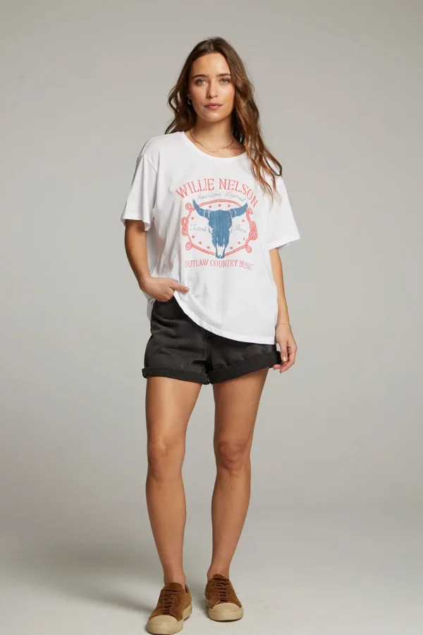 Store Willie Nelson American Legend Tee Women Loungewear | Music