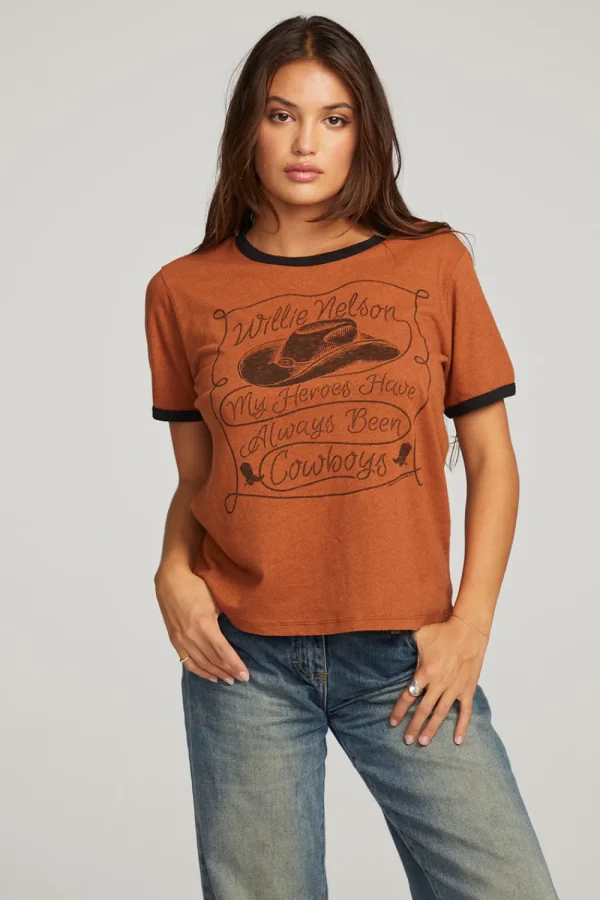 Best Willie Nelson Cowboys Tee Women Loungewear | Music