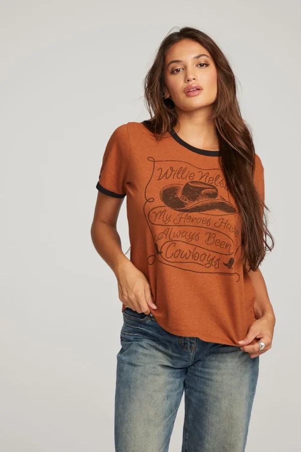 Best Willie Nelson Cowboys Tee Women Loungewear | Music