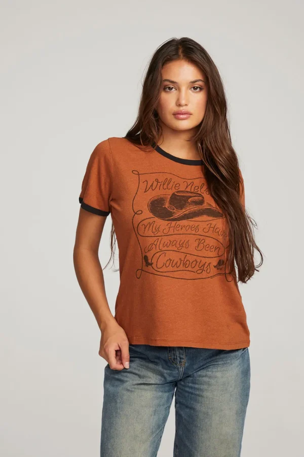 Best Willie Nelson Cowboys Tee Women Loungewear | Music