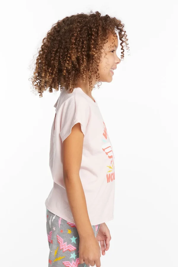 Best Wonder Woman Retro Logo Girls Tee Kids Girls
