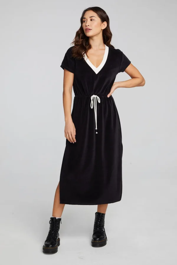 Best Woods Shadow Black Dress Women Loungewear | Dresses