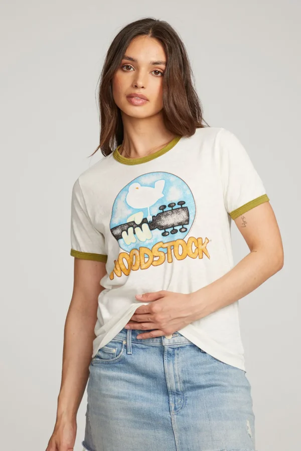 Online Woodstock Bird On Guitar Tee Women Loungewear | Graphics