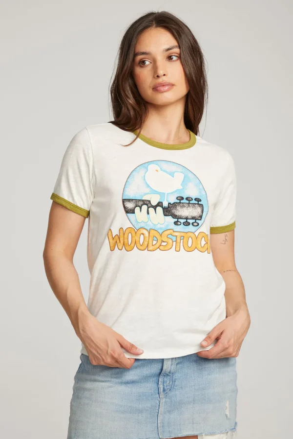 Online Woodstock Bird On Guitar Tee Women Loungewear | Graphics