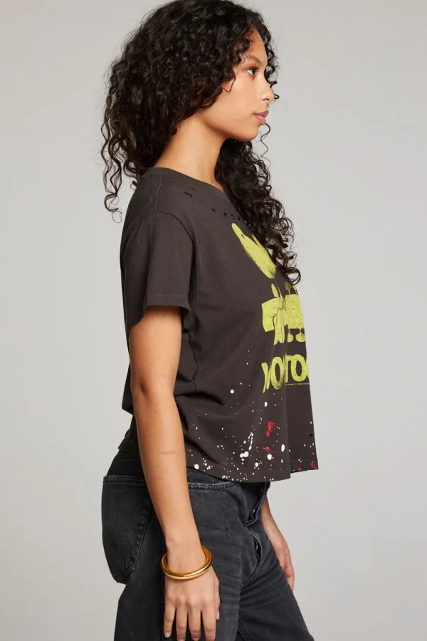 Hot Woodstock Bird On Guitar Tee Women Loungewear | Music