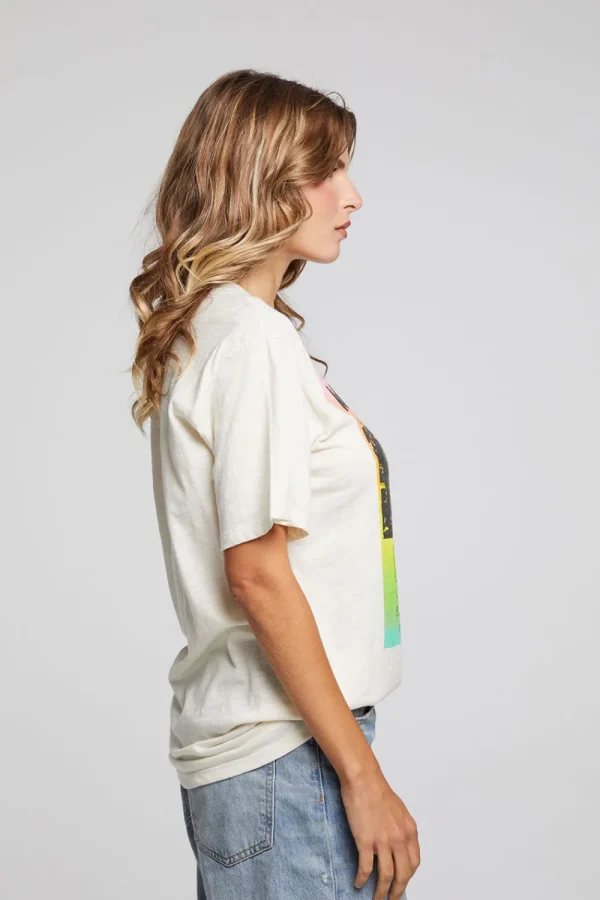 New Woodstock Rainbow Poster Tee Women Loungewear | Music
