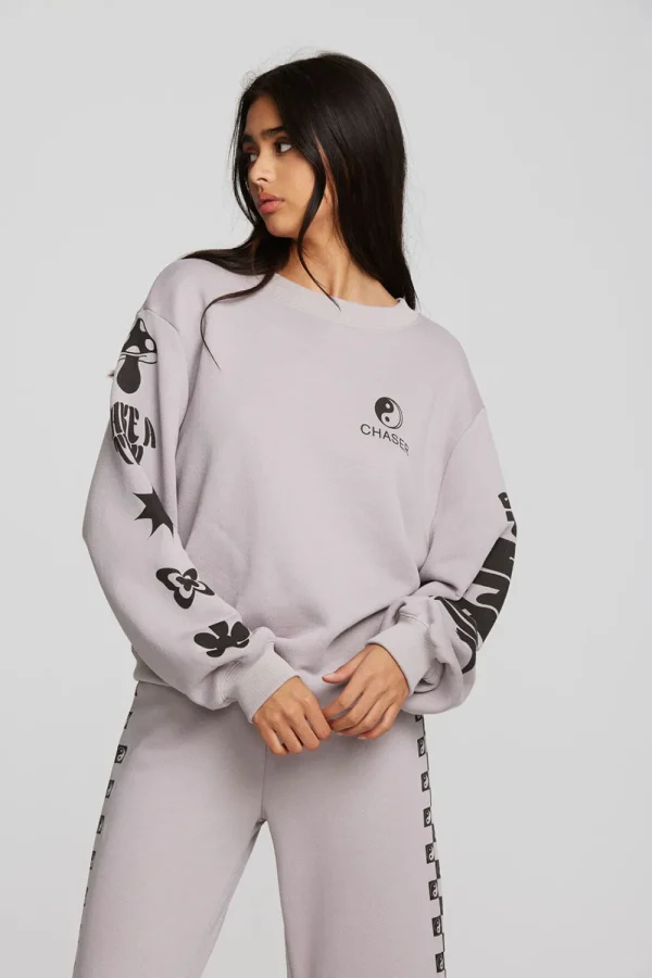 Best Sale World Icons Pullover Women Graphics | Tops