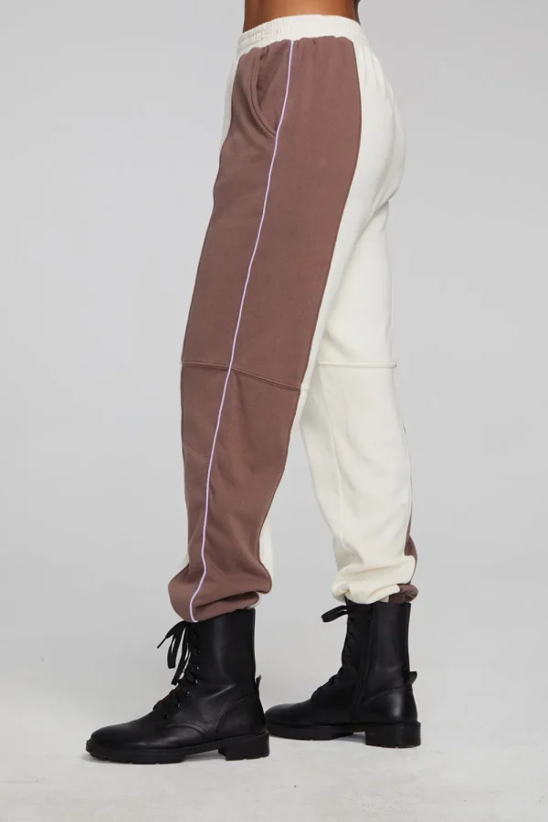 Flash Sale Yale Deep Taupe And Almond Jogger Women Loungewear | Bottoms
