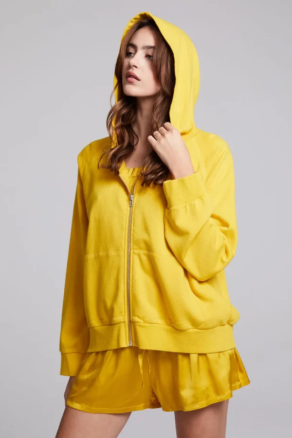 Discount Yaro Mimosa Zip Up Sweatshirt Women Outerwear | Loungewear