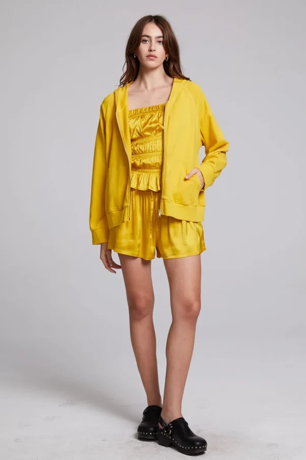 Discount Yaro Mimosa Zip Up Sweatshirt Women Outerwear | Loungewear