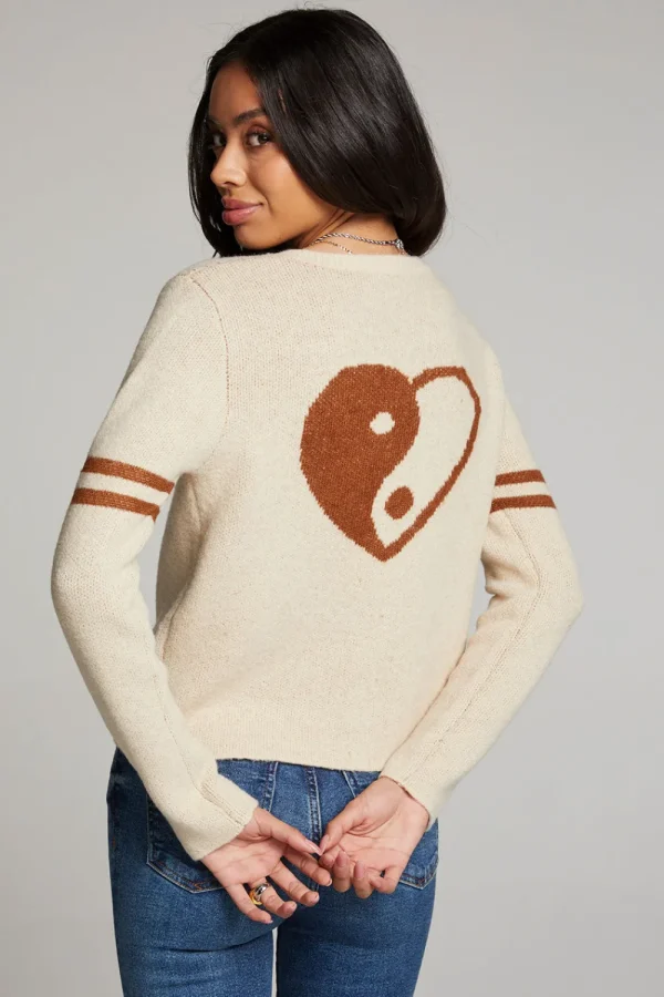 Best Yin Yang Heart Cardigan Women Loungewear | Graphics