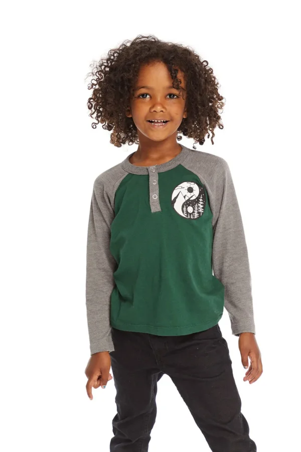Fashion Yin Yang Long Sleeve Kids/BOY Boys