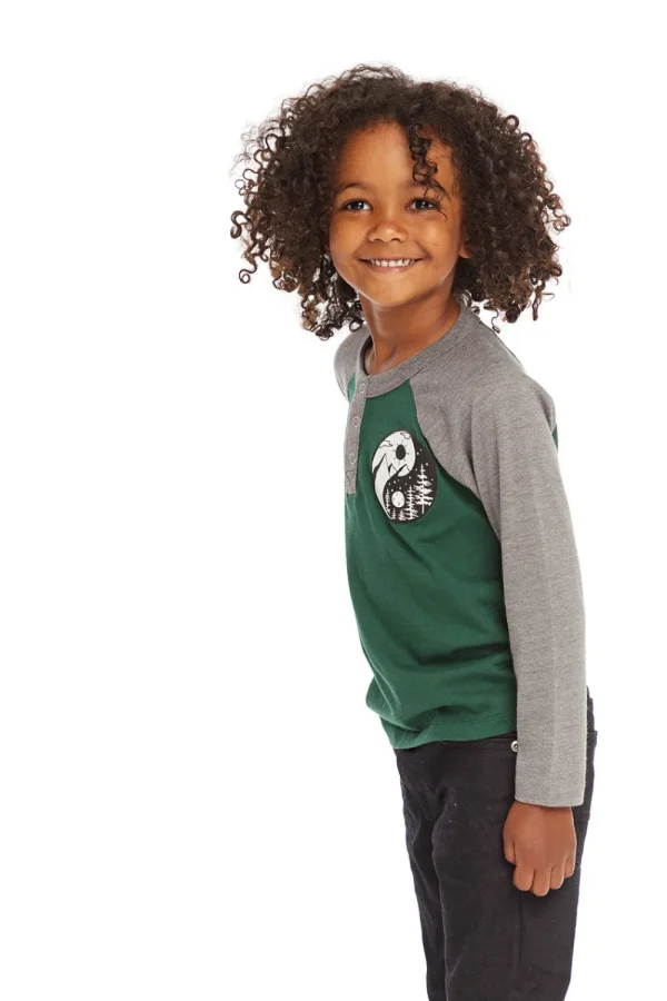 Fashion Yin Yang Long Sleeve Kids/BOY Boys