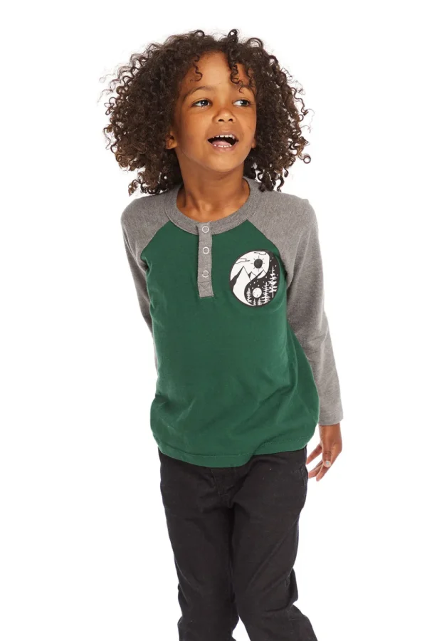 Fashion Yin Yang Long Sleeve Kids/BOY Boys