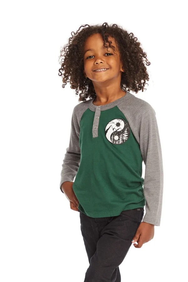 Fashion Yin Yang Long Sleeve Kids/BOY Boys