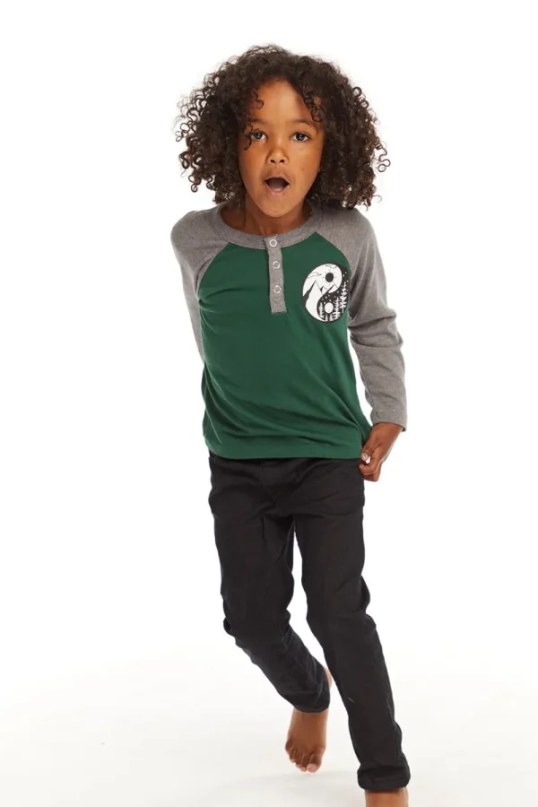 Fashion Yin Yang Long Sleeve Kids/BOY Boys