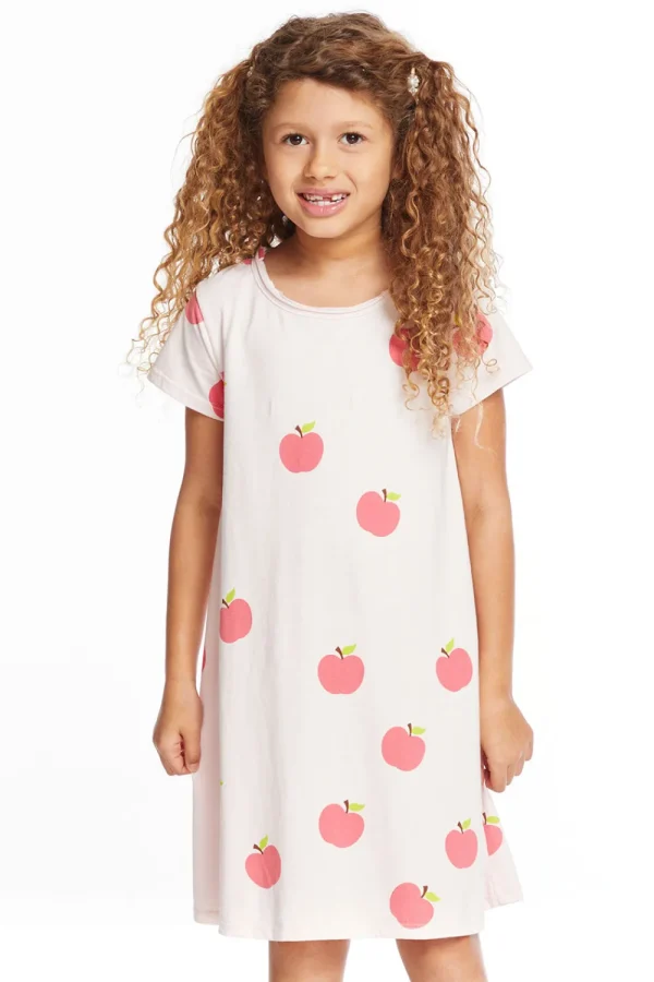 Hot Yummy Apples Girls Shirt Dress Kids Girls