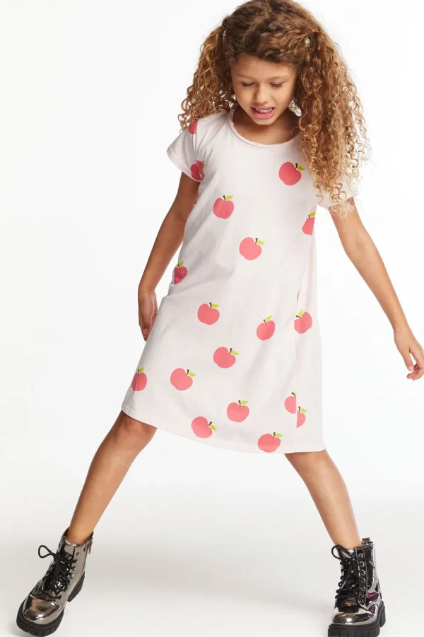 Hot Yummy Apples Girls Shirt Dress Kids Girls