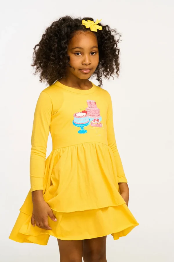 Cheap Yummy Cakes Dress Kids Girls
