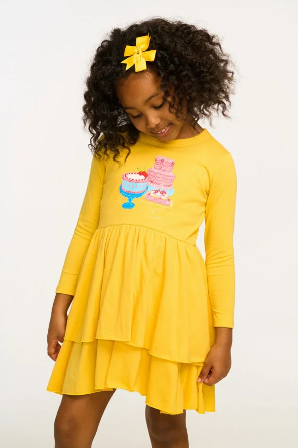 Cheap Yummy Cakes Dress Kids Girls