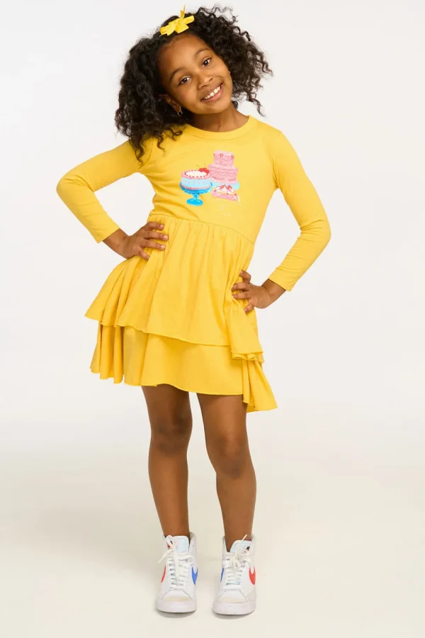 Cheap Yummy Cakes Dress Kids Girls