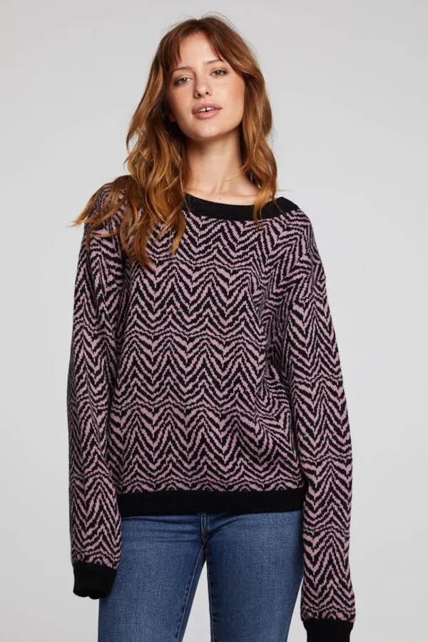 Online Zebra Pullover Melrose Sweater Women Outerwear | Loungewear