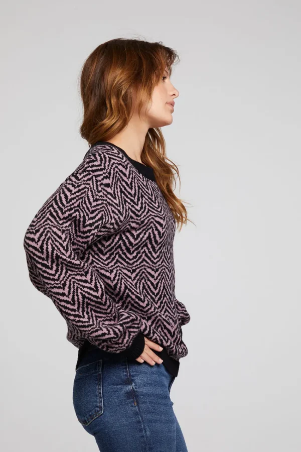 Online Zebra Pullover Melrose Sweater Women Outerwear | Loungewear