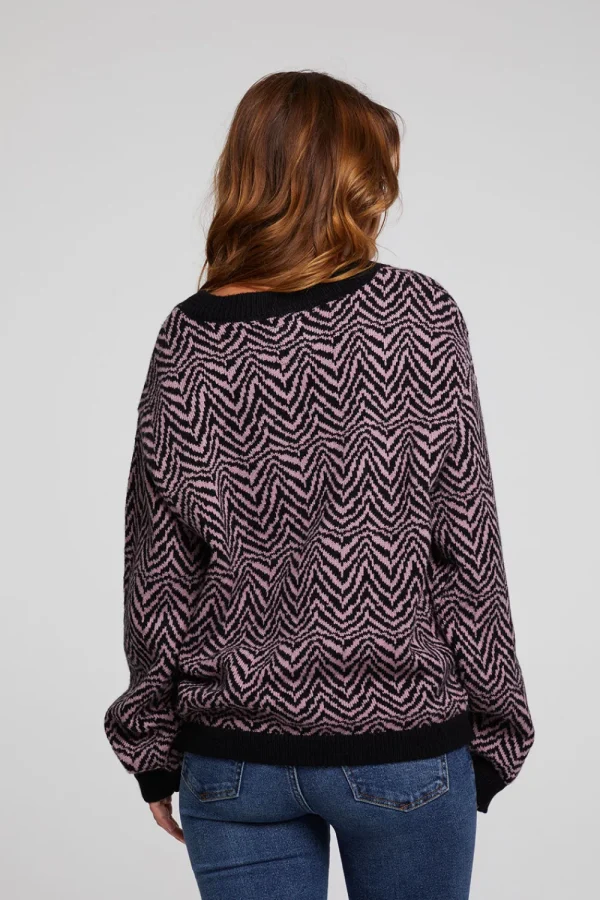Online Zebra Pullover Melrose Sweater Women Outerwear | Loungewear