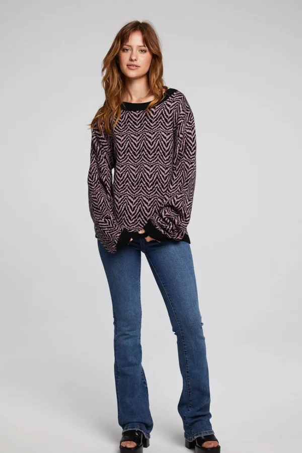 Online Zebra Pullover Melrose Sweater Women Outerwear | Loungewear